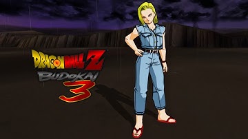 Dragon Ball Z Budokai 3 Kid Trunks vs Android 18 (Majin Buu Saga)