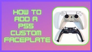 How to Change the PlayStation 5 Controller Faceplate (4K)