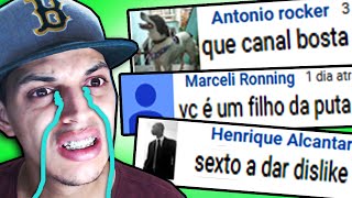 LENDO COMENTÁRIOS DE ÓDIO - #2