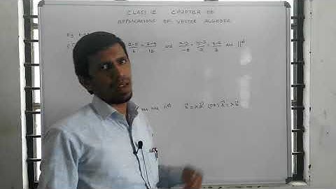 Class 12 maths | Unit – 6 | Applications of Vector Algebra | Example: 6.32