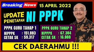 🔴 HAMPIR KELAR! PENETAPAN NI PPPK & CETAK SK PPPK GURU TAHAP 1, PPPK GURU TAHAP 2 BKN PUSAT