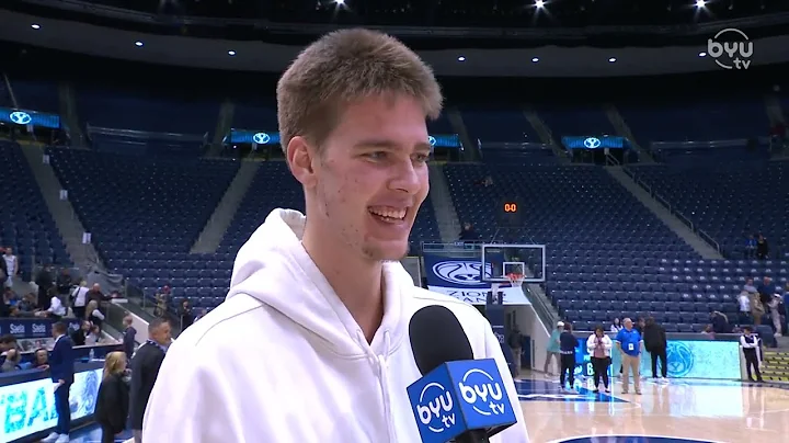 Noah Waterman - Postgame vs. Weber State
