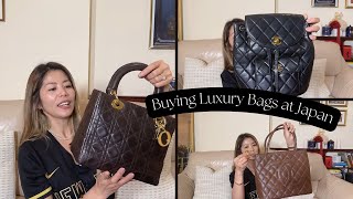 Buying Luxury Bags in JAPAN! | LADY DIOR & CHANEL Bag Haul & Tips