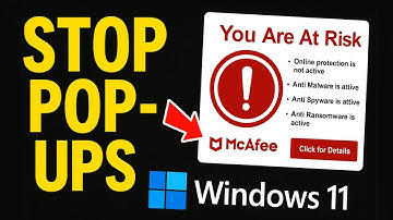 How To Stop Mcafee Pop Ups On Windows 11 (QUICKLY) 2025