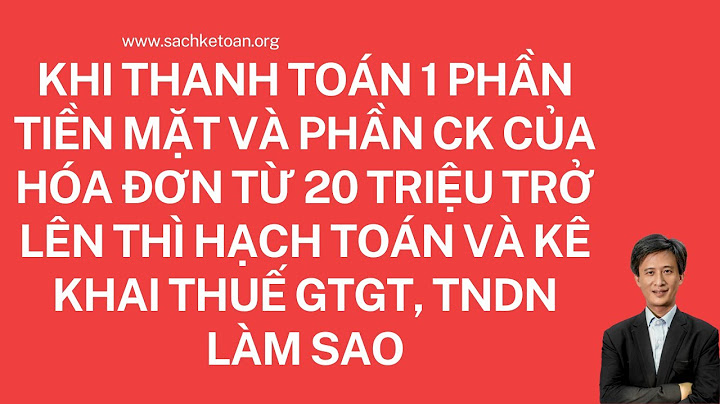 Cách thanh toán tiền khi làm hóa đơn chuyển khoản năm 2024