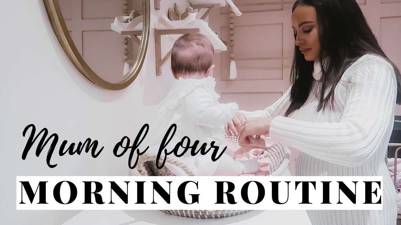 MORNING ROUTINE || REAL AND RAW MUM SCHOOL RUN ROUTINE || MUM OF FOUR || PRODUCTIVE