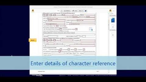 How to fill Out Northfields