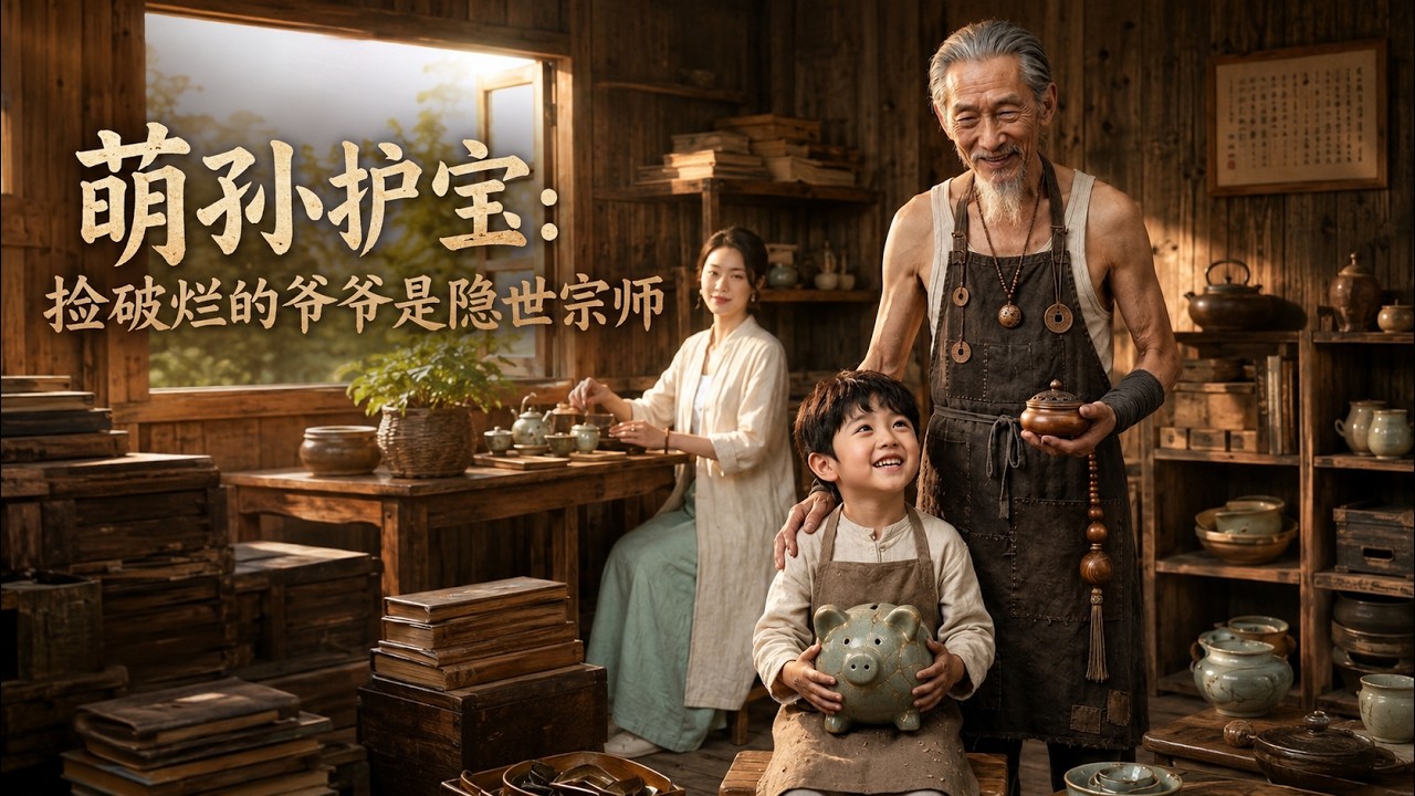萌孫護寶：撿破爛的爺爺是隱世宗師