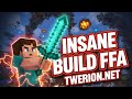 Playing Minecraft BuildFFa in Twerion. Net