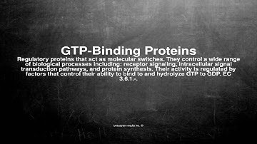 Medical vocabulary: What does GTP-Binding Proteins mean