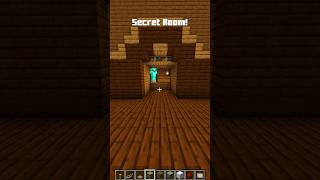 Minecraft Easy Secret Room #shorts