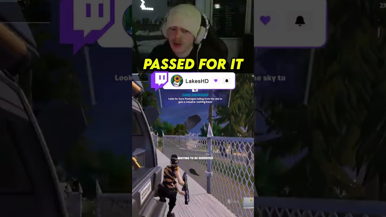 Reboot van vanishes #gaming #twitchstreamer  #fortnite