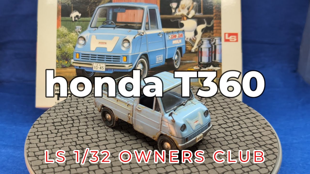 Nostalgic Showa era car [DOHC 4-cylinder light truck!! Honda T360 