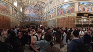 RARE! Inside the Sistine Chapel | 360° 8K VR Michelangelo’s Masterpiece in Vatican City