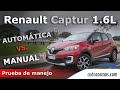 Renault Captur 1.6L manual y automática a prueba: Los extremos se unen