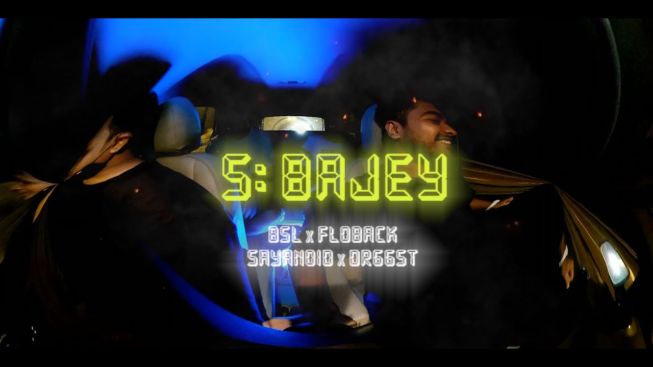 C.B.D | 5 BAJEY | OFFICIAL VISUALIZER | NEW HINDI RAP SONG 2020 - YouTube