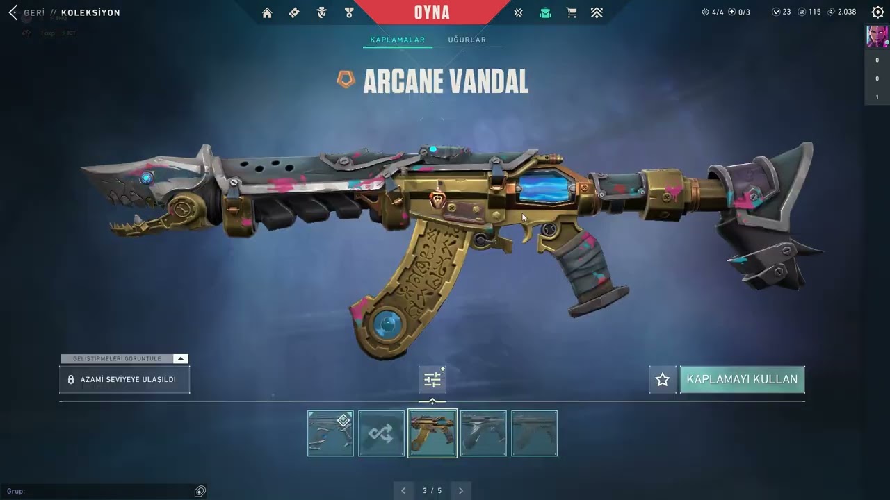 VCT 2025 & ARCANE VANDALLI//TAKILMALIKSS videosu
