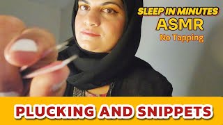 ASMR PLUCKING All PROBLEMS AWAY||Most Demanded Triggers😴🥱❤️