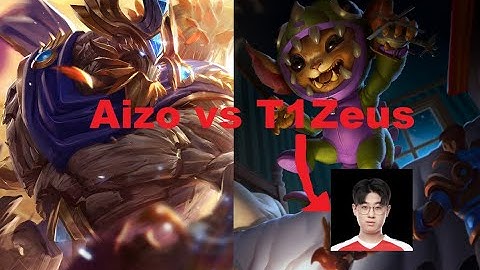 Best Maokai NA vs T1 Zeus