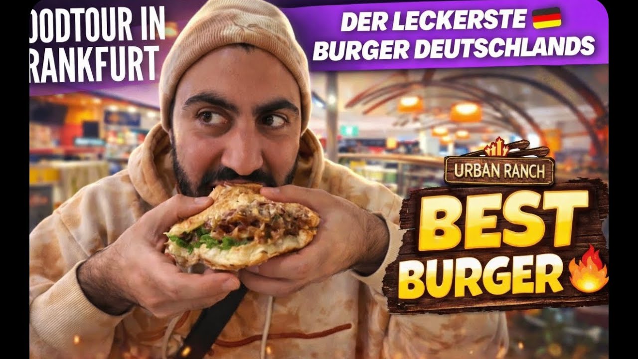 Urban Ranch in Frankfurt Der leckerste Burger 🍔 den ich