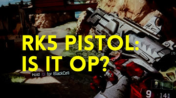 RK5 Pistol Gameplay:  Is it OP?  Scrub-Based Matchmaking a Thing?