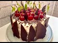 Торт Черный Лес на коньяке - Black Forest cake