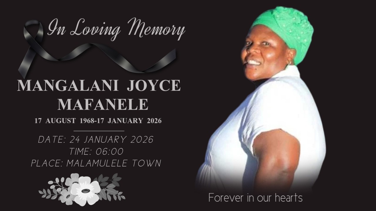FUNERAL SERVICE OF MANGALANI JOYCE MAFANELE