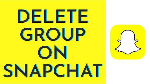 How To Delete Group On Snapchat (2023)