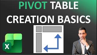 Excel Tips - Pivot Table Creation Basics