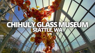 Exploring Chihuly Garden \& Glass in Seattle, WA USA Walking Tour #chihulygardenandglass #seattle #wa