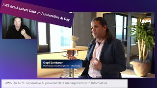 AWS On Air ft. Generative AI powered data management with Informatica
