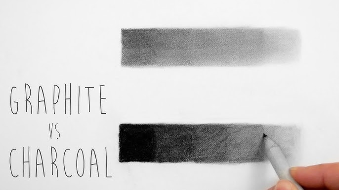 The Difference Between Graphite and Charcoal Explained