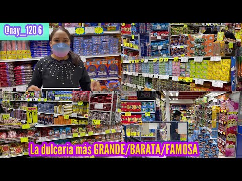 ?Dulcería más GRANDE, BARATA y FAMOSA CDMX | Aquí surten tiendas/dulcerías | Venta desde UNA pieza