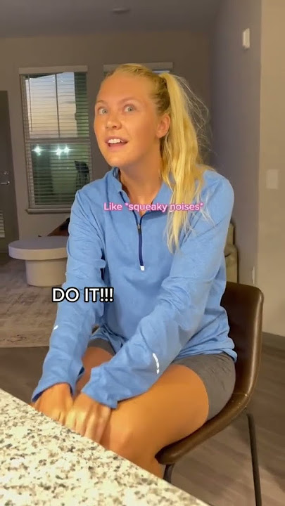 Asking my gf if she wants to “do it” 😂
