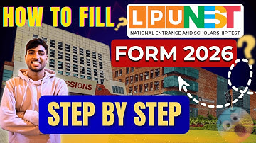 How to Fill LPUNEST Form 2026✅ (STEP BY STEP)| How to Apply For LPUNEST