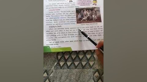 Chapter-2 An Extended family class-4 part-2