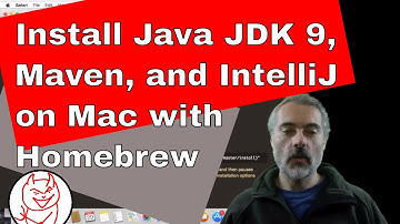 How to install Java SDK 9 with Maven and IntelliJ Using Homebrew on a Mac November 2017 edition