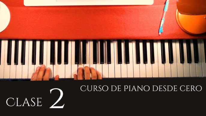 Curso de Piano desde cero | PDF con partituras | Clase 1 - YouTube