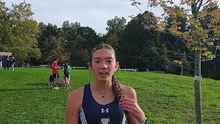 Maddy McGarry of Avon - 1st at Girls Med Sch Varsity @ 43rd Wickham XC Invite