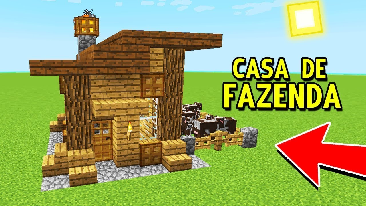 MINECRAFT #32 - CONSTRUÍNDO UMA FAZENDA COM MINHAS