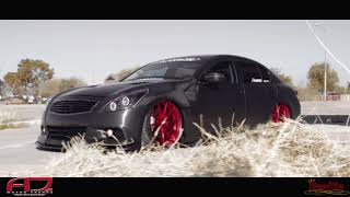 BAGGED Infinty G37 Sedan W/ Rohana RF1 Wheels
