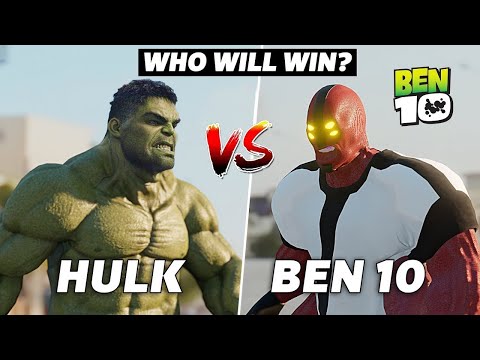 The Hulk VS Ben 10 Four Arms | Epic Battle & Transformations in Real Life | A Short film VFX Test