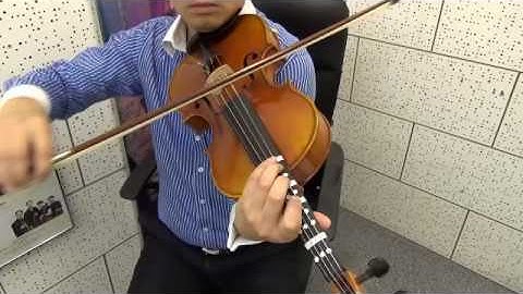 A Tune A Day for viola Book III Chapter II On the C string No  2