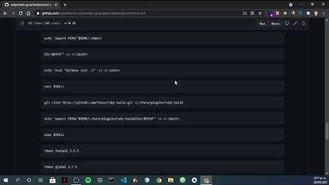 Guia de instalacion de ruby on rails en windows 10
