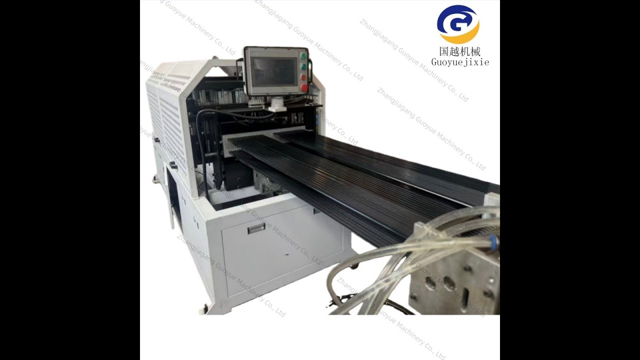PA66 GF25 polyamide insulation strip extrusion traction cutting integrated machine