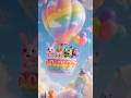 Cute Rainbow Ride in Candy Land | Nursery Rhymes for kids#trending @kiddieMelodyland465#youtube