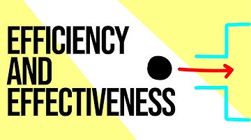 EFFICIENCY AND EFFECTIVENESS [VCE BUSINESS MANAGEMENT] | Animated Learning by VCEWeb
