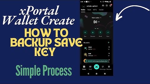 Xportal Wallet Create | Xportal Doctor X Multiversx Address | Xportal Backup Save Key #xportal
