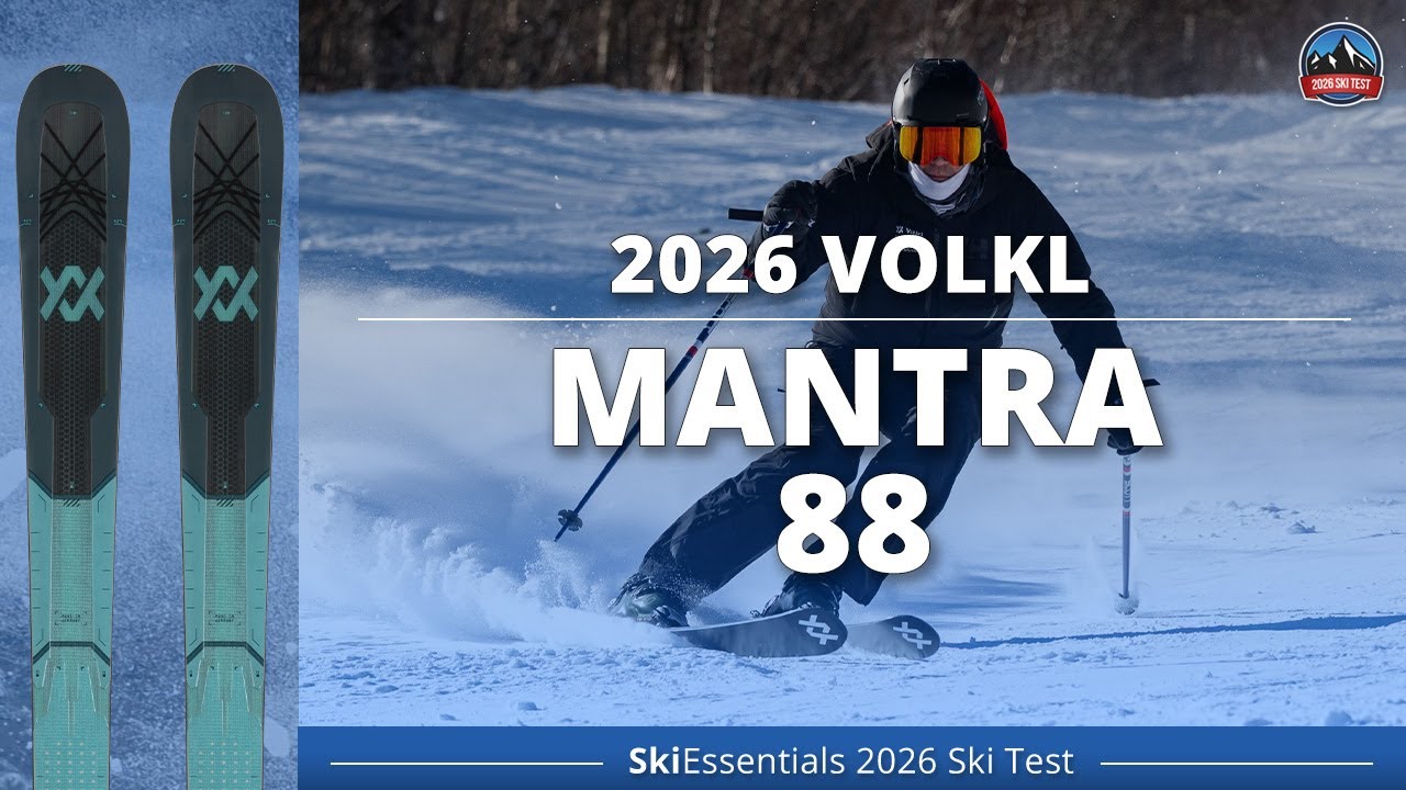 Volkl Mantra 88 2026 года — обзор лыжного теста SkiEssentials