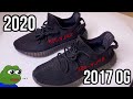 Can you spot the difference? Yeezy 350 v2 Bred 2017 vs 2020